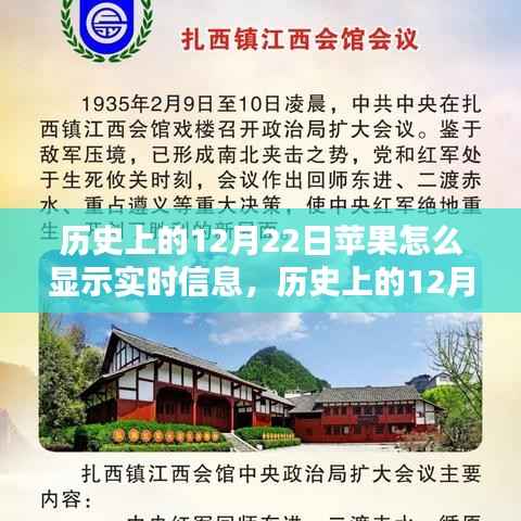 苹果引领信息革命的重大日子,历史上的12月22日实时信息展示
