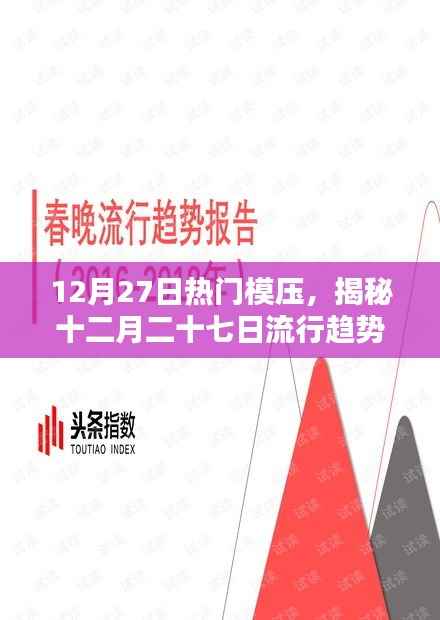 揭秘十二月二十七日流行趋势,模压风潮席卷小红书!