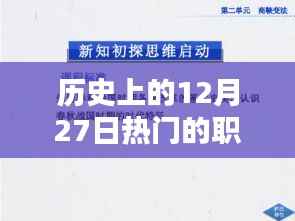 历史上的12月27日热门职校,革命性科技风潮与创新高科技产品的深度解析