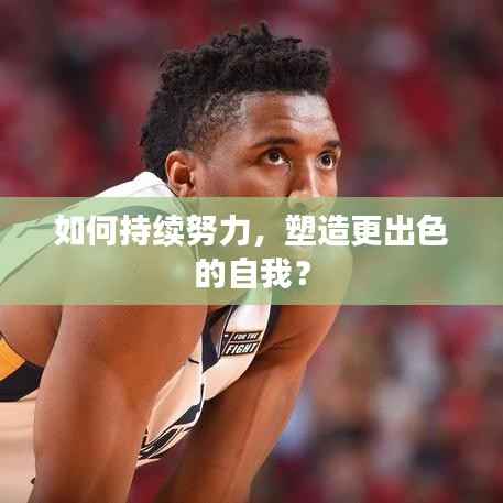 如何持续努力,塑造更出色的自我?