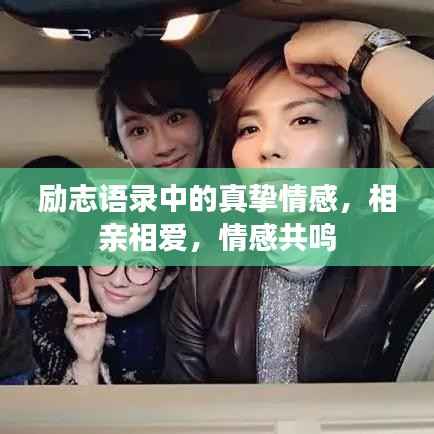 励志语录中的真挚情感,相亲相爱,情感共鸣
