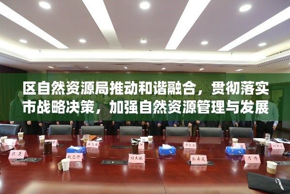 区自然资源局推动和谐融合,贯彻落实市战略决策,加强自然资源管理与发展