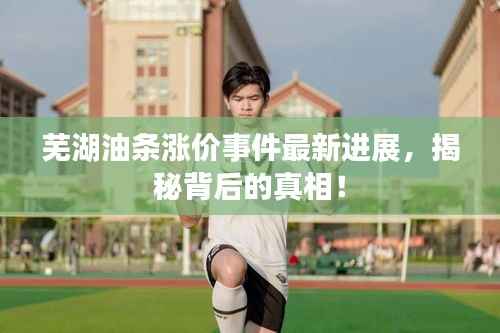 芜湖油条涨价事件最新进展,揭秘背后的真相!